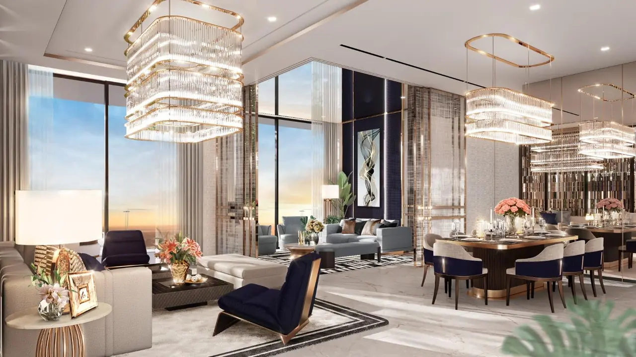 3.5 BHK living room — SmartWorld The Edition, Sector 66 Gurugram