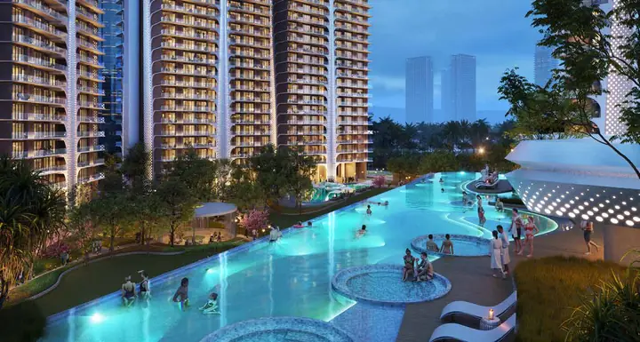 Resort Pool — SmartWorld The Edition, Sector 66 Gurugram